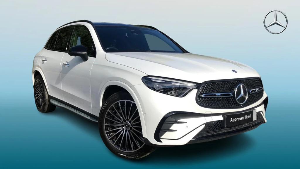 Mercedes-Benz GLC Class Glc 300 Amg Ln Prm D Mhe White