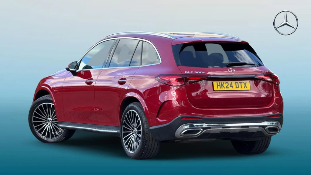 Mercedes-Benz GLC Class Glc 300 Amg Ln Prm D Mhe Red #2