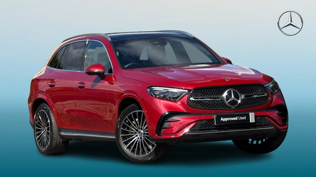 Mercedes-Benz GLC Class Glc 300 Amg Ln Prm D Mhe Red
