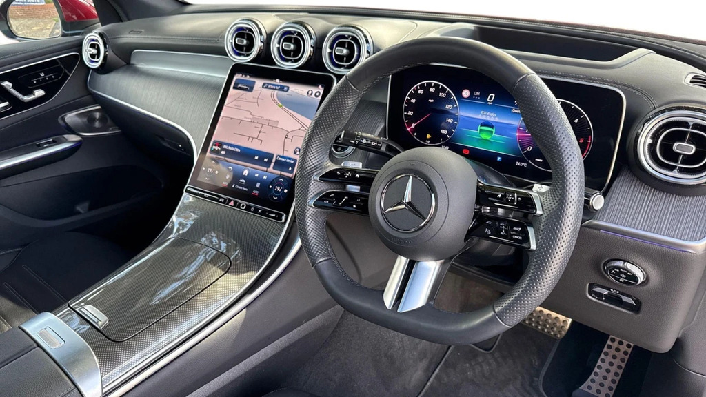 Mercedes-Benz GLC Class Glc 300 Amg Ln Prm D Mhe Red #3