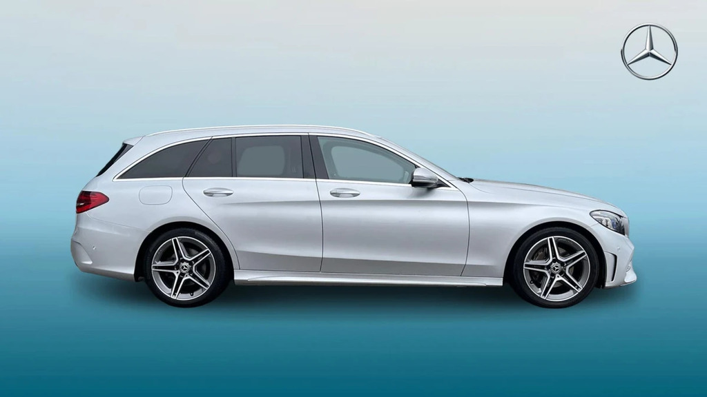 Mercedes-Benz C Class C 220 Amg Line Edition D HG21WFW Silver #4