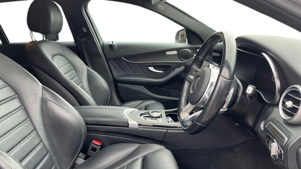 Mercedes-Benz C Class C 220 Amg Line Edition D HG21WFW Silver #3