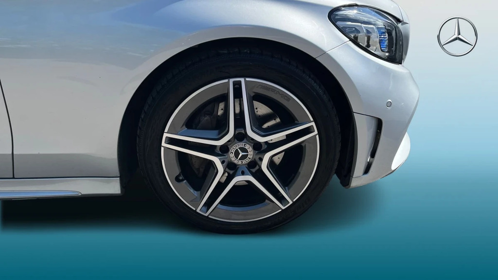 Mercedes-Benz C Class C 220 Amg Line Edition D HG21WFW Silver #5