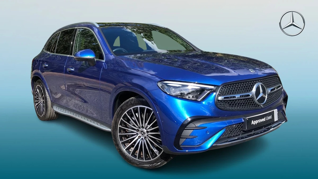 Mercedes-Benz GLC Class Glc 300 Amg Ln Prem Mhev Blue