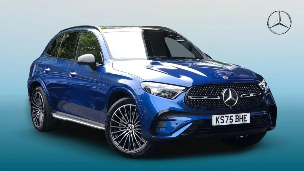 Mercedes-Benz GLC Class Glc 300 Amg Ln Prem Mhev Blue