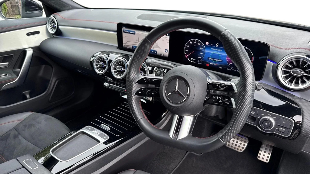 Mercedes-Benz CLA Class Cla 220 Amg Line Executiv KP25XXG Black #3
