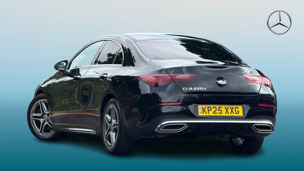 Mercedes-Benz CLA Class Cla 220 Amg Line Executiv KP25XXG Black #2