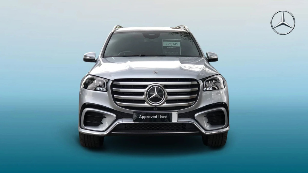 Mercedes-Benz GLS Class Gls450 Amg Ln Prem D Mhe Silver #6