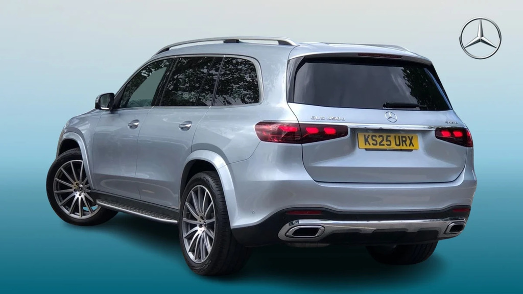 Mercedes-Benz GLS Class Gls450 Amg Ln Prem D Mhe Silver #2