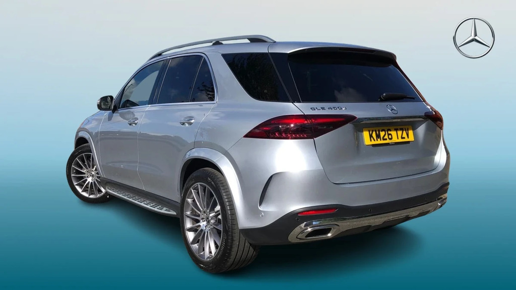 Mercedes-Benz GLE Class Gle 450 Amg Ln Prm D Mhev Silver #2