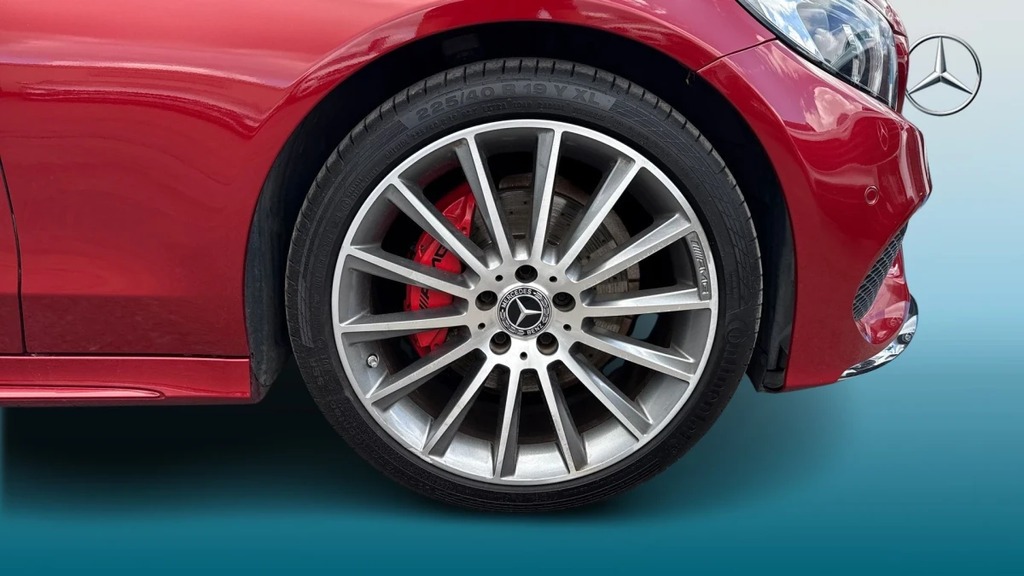 Mercedes-Benz C Class C 200 Amg Line Premium Au Red #5