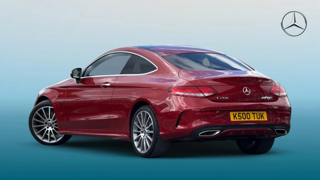 Mercedes-Benz C Class C 200 Amg Line Premium Au Red #2