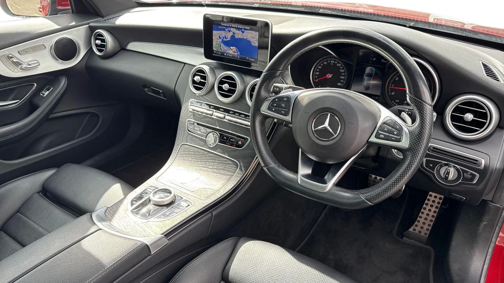 Mercedes-Benz C Class C 200 Amg Line Premium Au Red #3