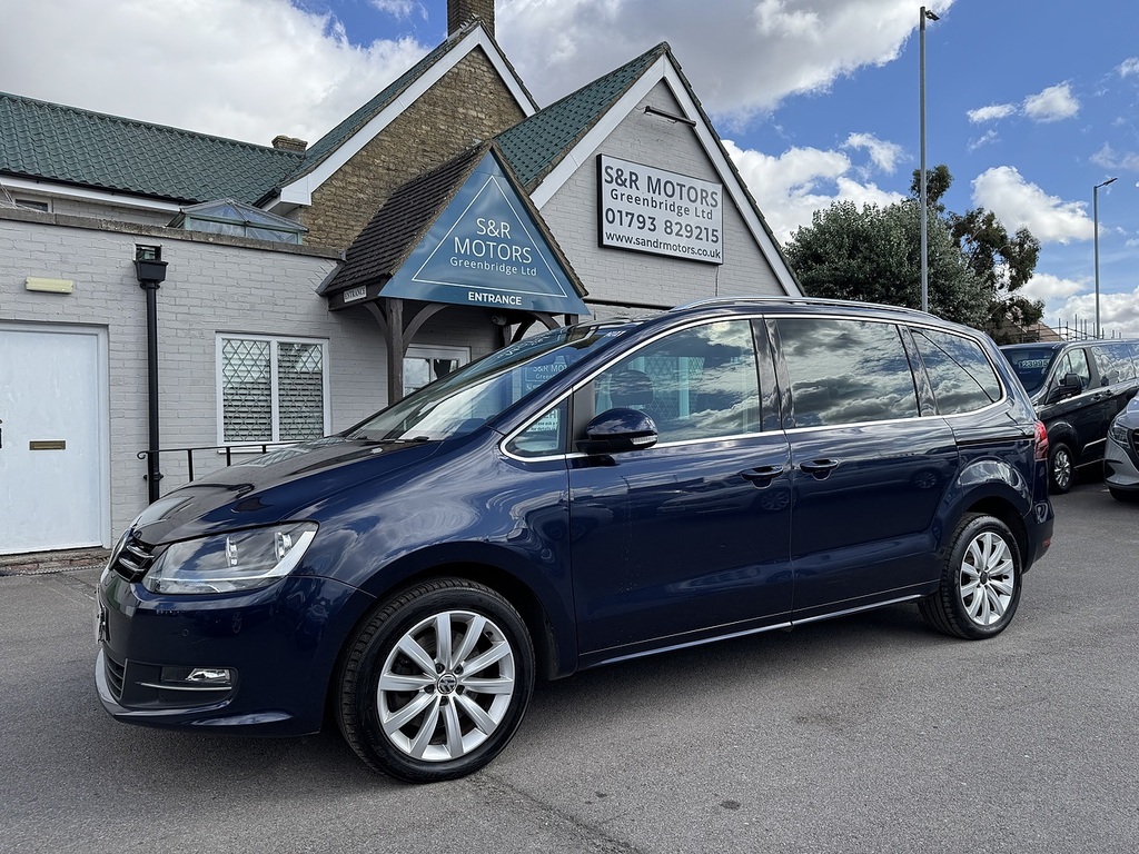 Volkswagen Sharan Se Tdi Bluemotion Technology White #1