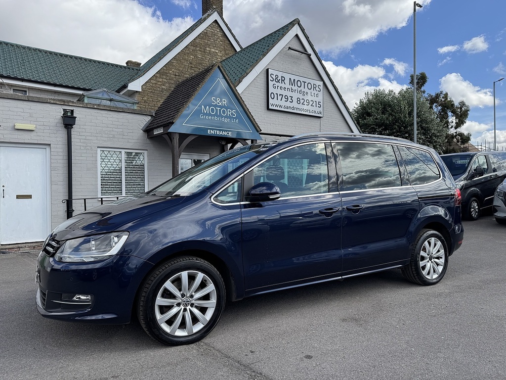Volkswagen Sharan Se Tdi Bluemotion Technology White #2