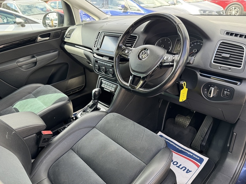 Volkswagen Sharan Se Tdi Bluemotion Technology White #19