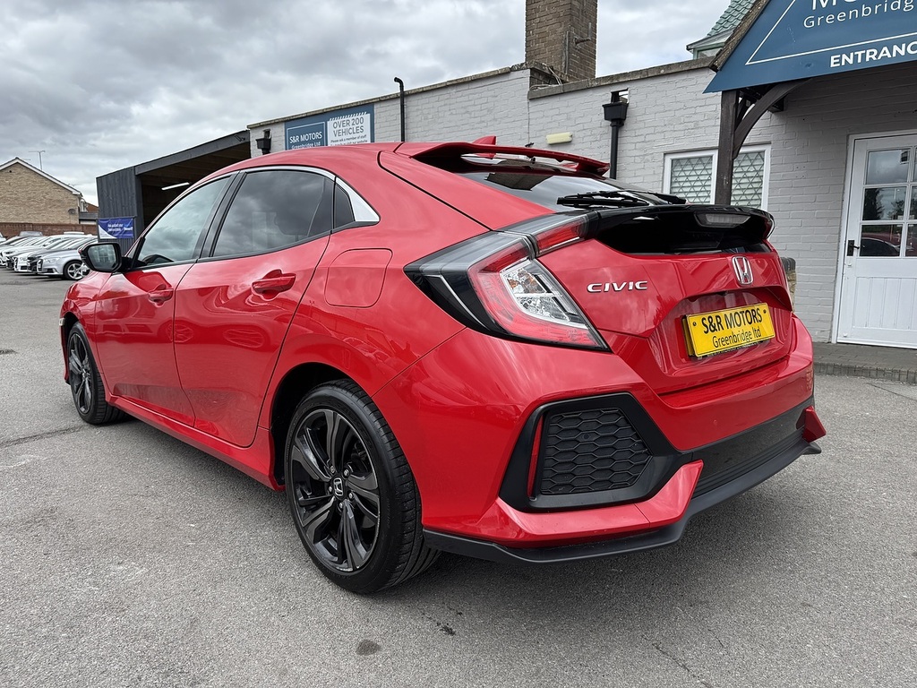 Honda Civic Vtec Turbo Sr Red #6