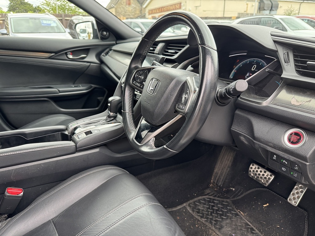 Honda Civic 1.0 Vtec Turbo Ex Ha Black #12