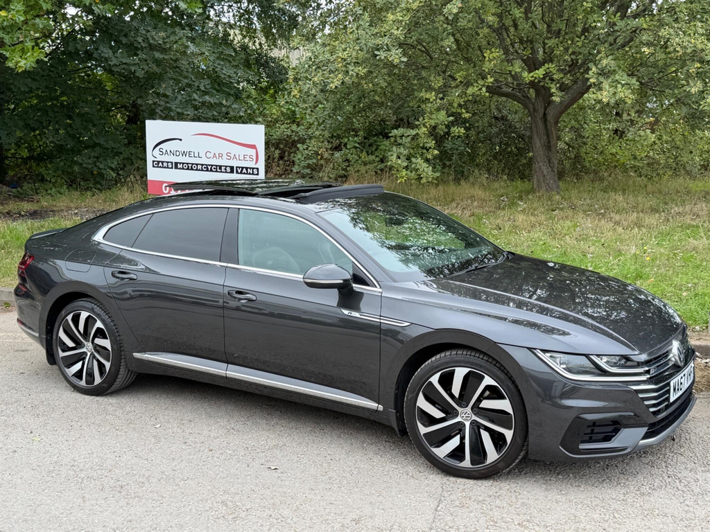 Volkswagen Arteon 2.0 Bitdi R-line Fastback Dsg 4Motion Euro 6 Ss Grey #2