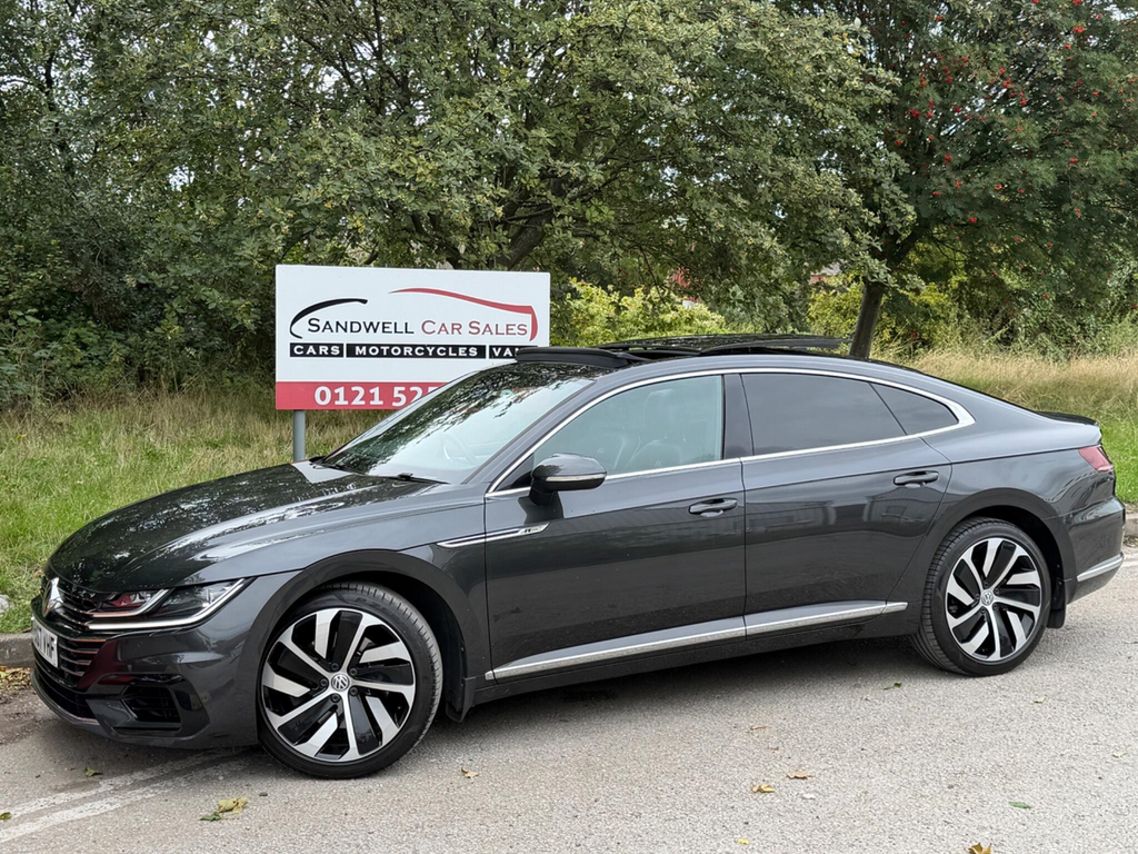 Volkswagen Arteon 2.0 Bitdi R-line Fastback Dsg 4Motion Euro 6 Ss Grey