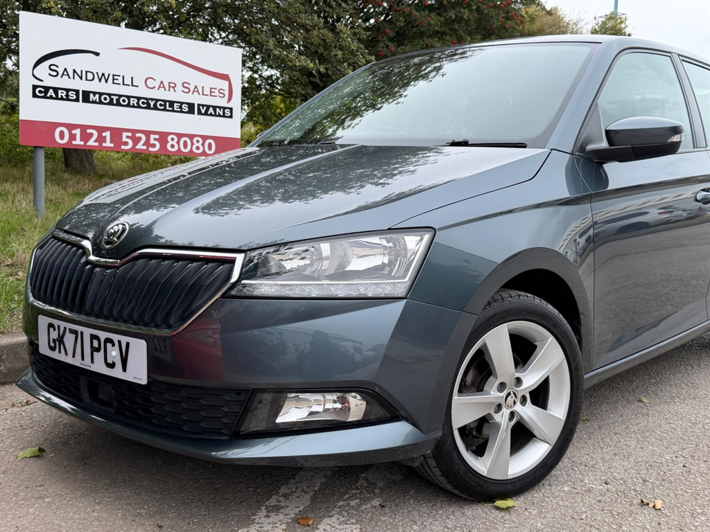 Skoda Fabia Blue #7