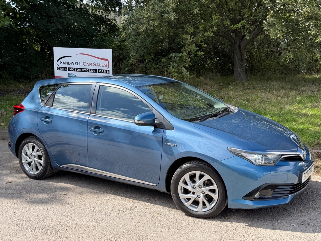 Toyota Auris 1.8 Vvt-h Business Edition Cvt Euro 6 Ss Blue #2