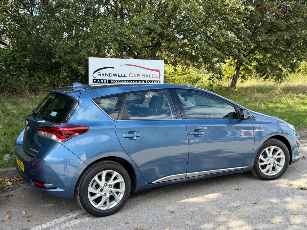 Toyota Auris 1.8 Vvt-h Business Edition Cvt Euro 6 Ss Blue #4