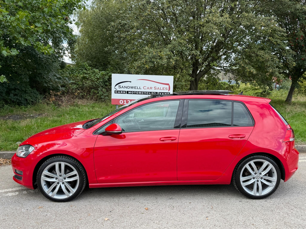 Volkswagen Golf 2.0 Tdi Bluemotion Tech Gt Edition Euro 6 Ss Red #5