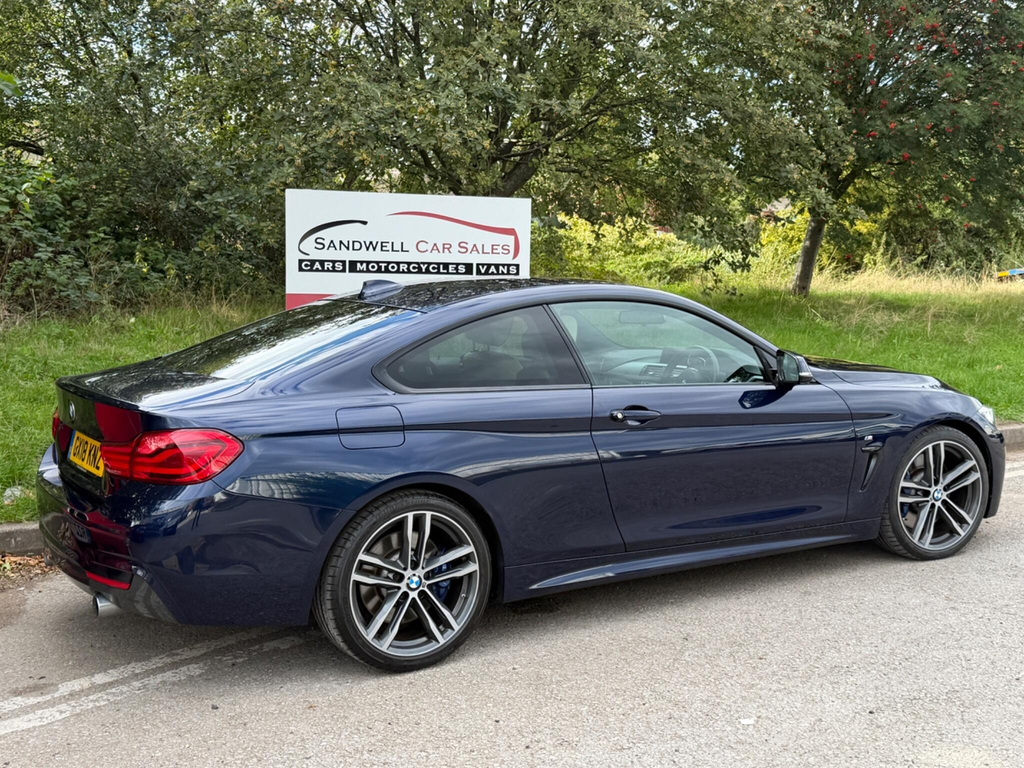 BMW 4 Series 3.0 M Sport Euro 6 Ss Blue #4