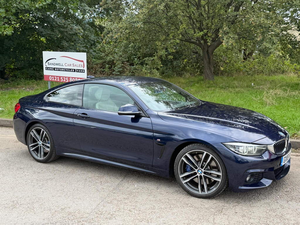 BMW 4 Series 3.0 M Sport Euro 6 Ss Blue #2
