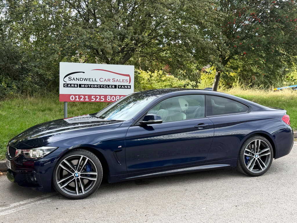 BMW 4 Series 3.0 M Sport Euro 6 Ss Blue