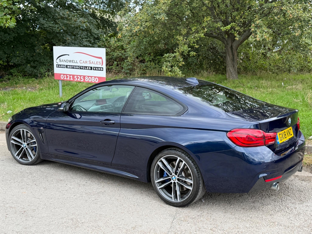 BMW 4 Series 3.0 M Sport Euro 6 Ss Blue #3