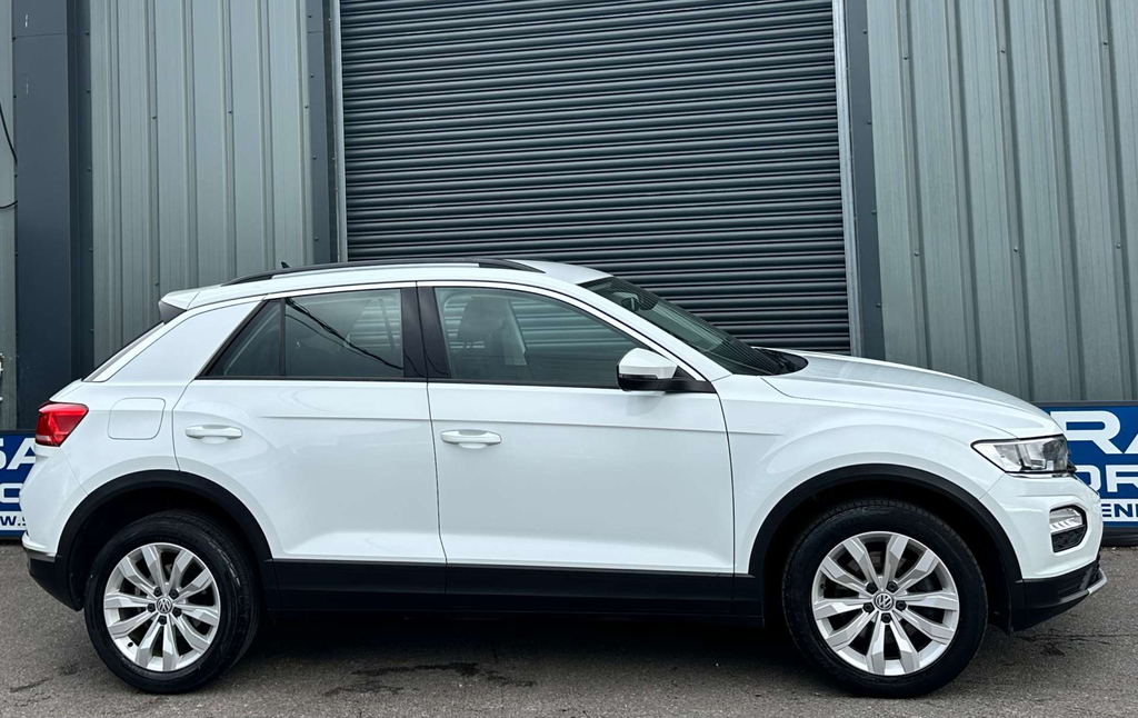 Volkswagen T-Roc Se Tsi Evo White #4