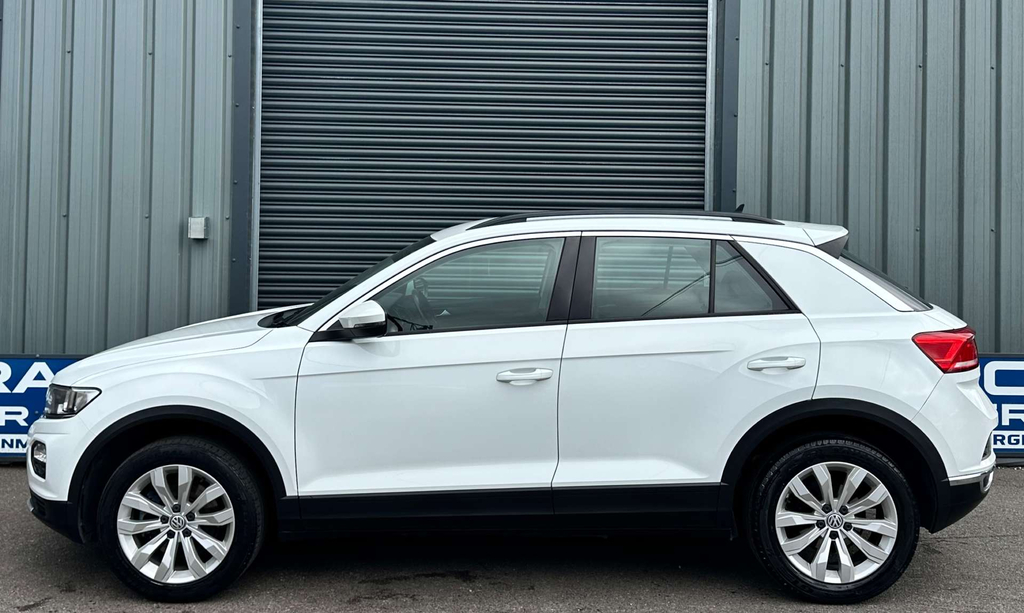 Volkswagen T-Roc Se Tsi Evo White #5