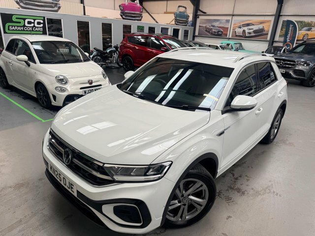 Volkswagen T-Roc 2.0 Tdi R-line Dsg Euro 6 S S White