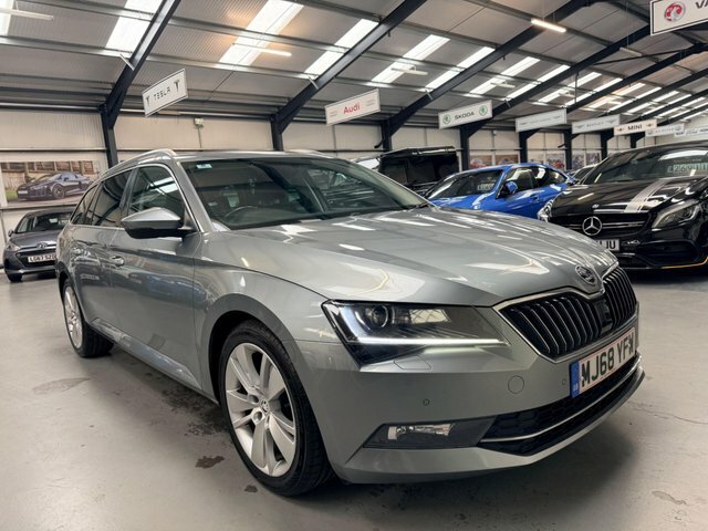 Skoda Superb 2.0 Tdi Cr Se L Executive White #13