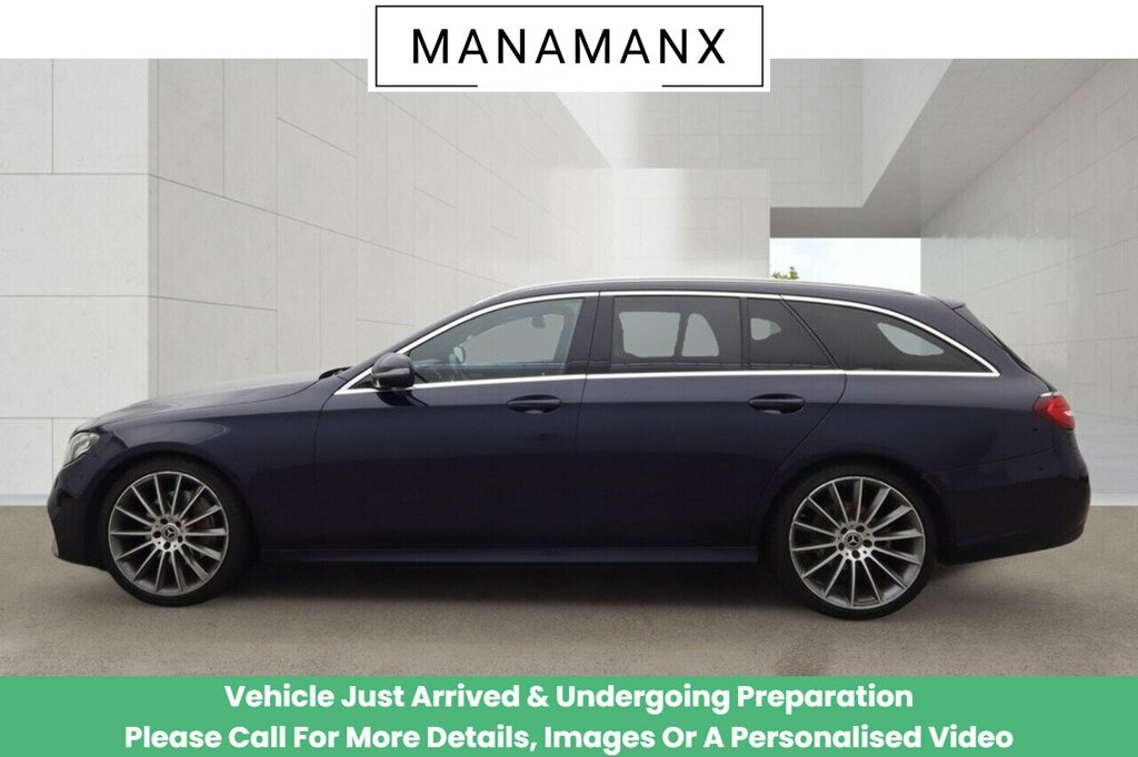 Mercedes-Benz E Class E220d Amg Line Blue #6