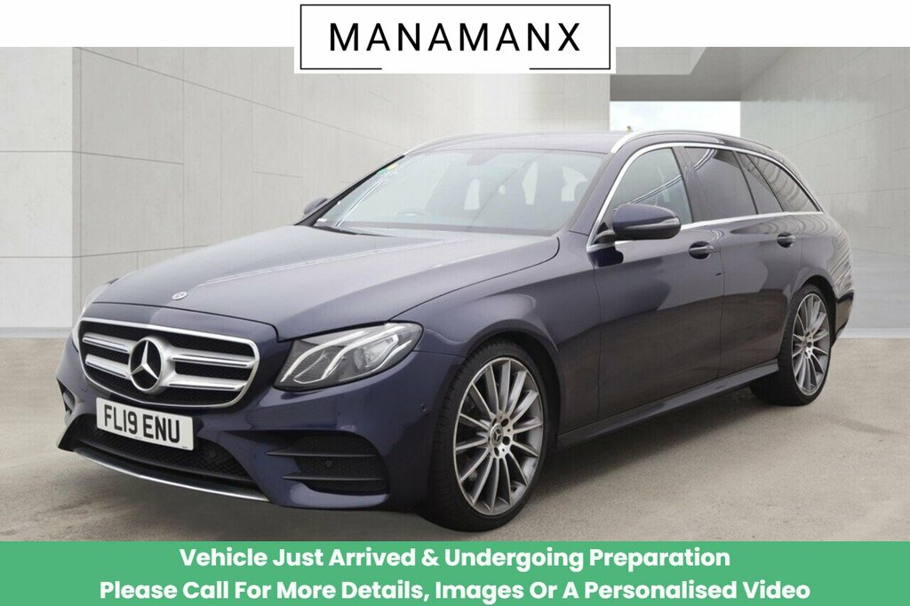 Mercedes-Benz E Class E220d Amg Line Blue #4
