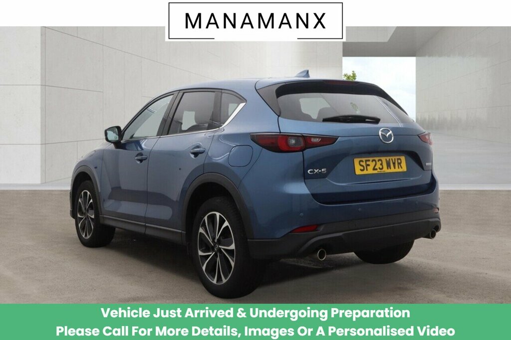 Mazda CX-5 E-skyactiv G Mhev Exclusive-line Blue #4