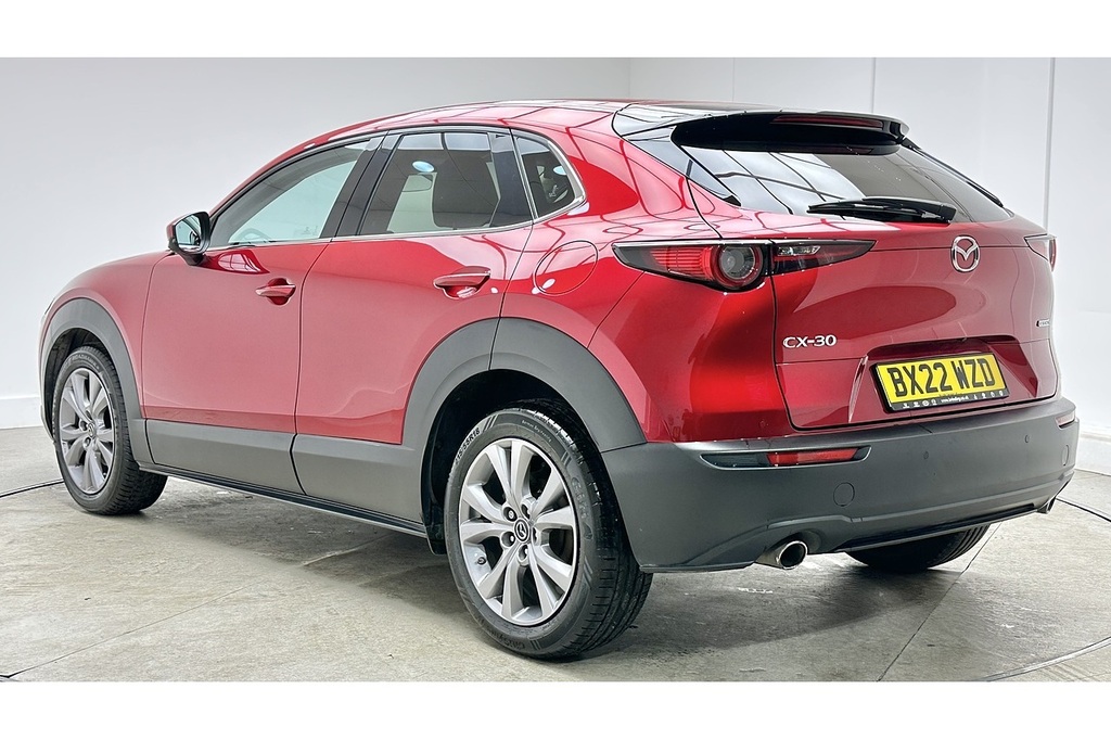 Mazda CX-30 E-skyactiv G Mhev Sport Lux Red #5