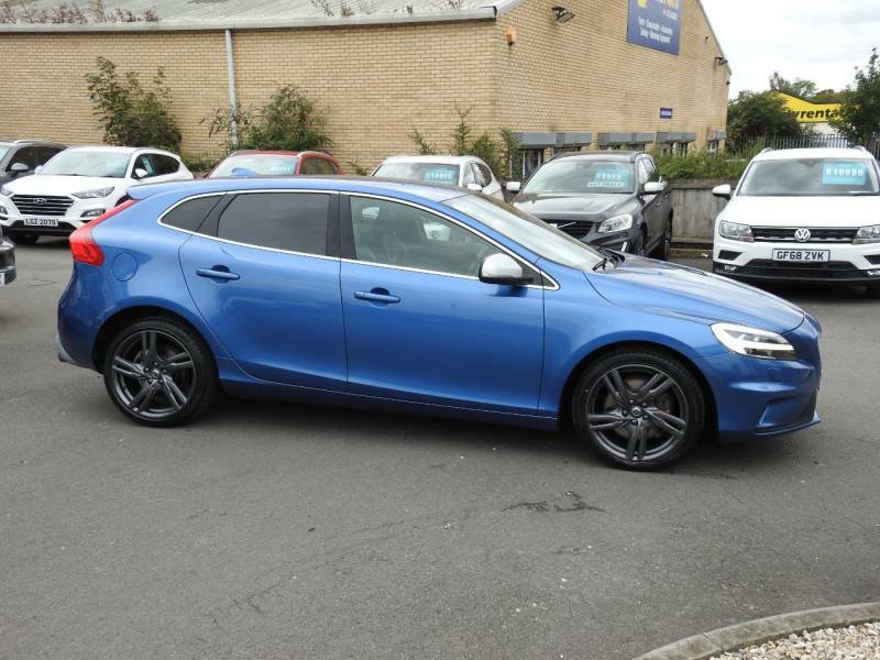 Volvo V40 T2 122 R Design Pro Geartronic - 2017 17 Blue #5
