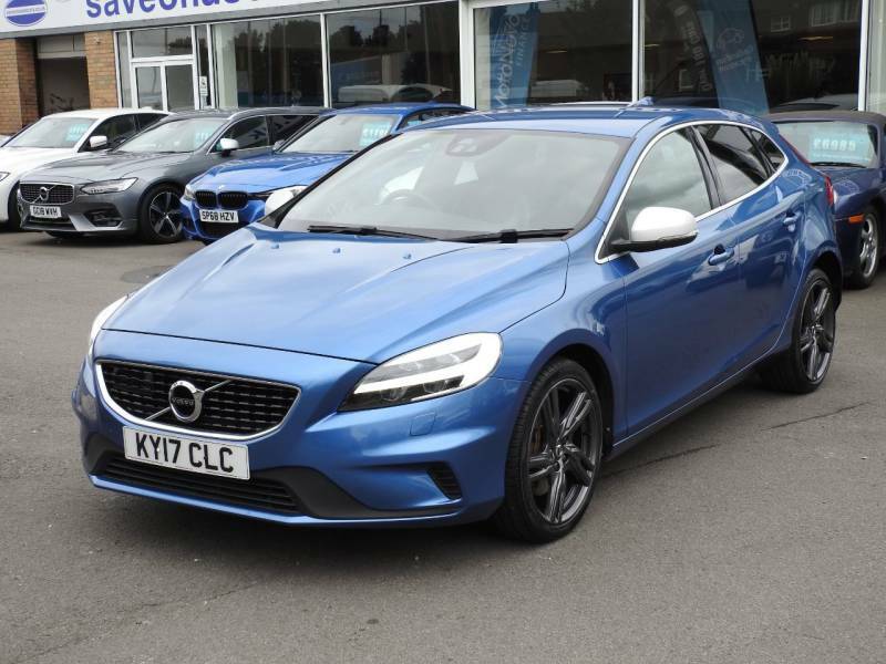 Volvo V40 T2 122 R Design Pro Geartronic - 2017 17 Blue #2