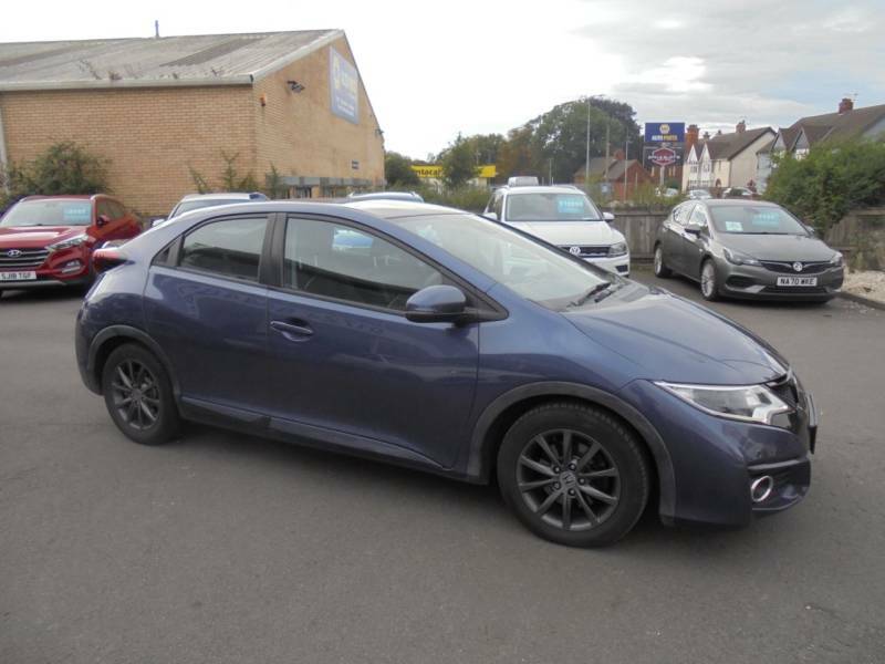 Honda Civic 1.6 I-dtec Se Plus Nav - 2016 65 Blue #5