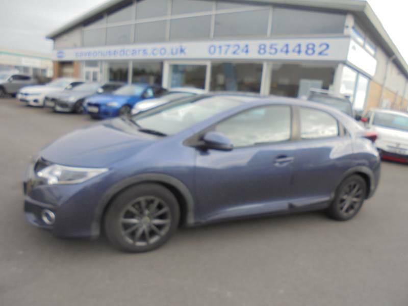 Honda Civic 1.6 I-dtec Se Plus Nav - 2016 65 Blue #2