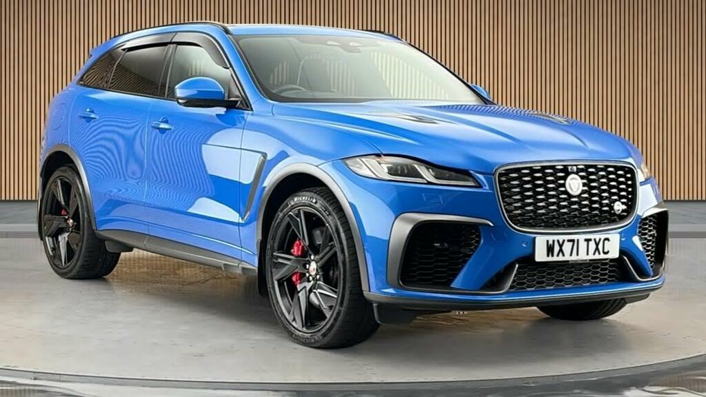 Jaguar F-Pace 5.0 P550 V8 Svr Suv Quickshift Awd Euro Blue