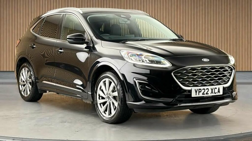 Ford Kuga 2.5 Duratec 14.4Kwh Vignale Suv Plug-in Black