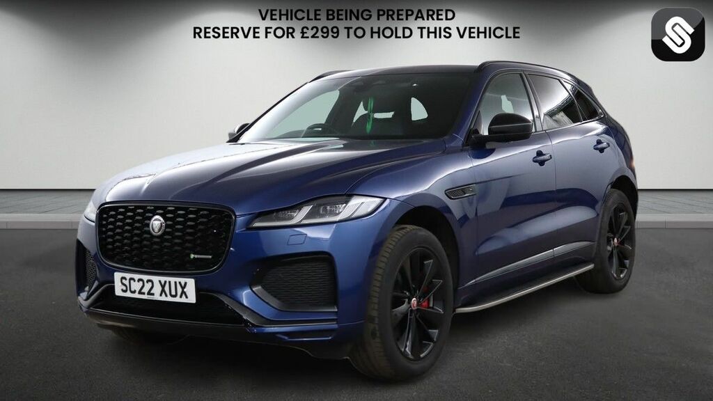 Jaguar F-Pace 2.0 D200 Mhev R-dynamic Black Suv SC22XUX Blue #2
