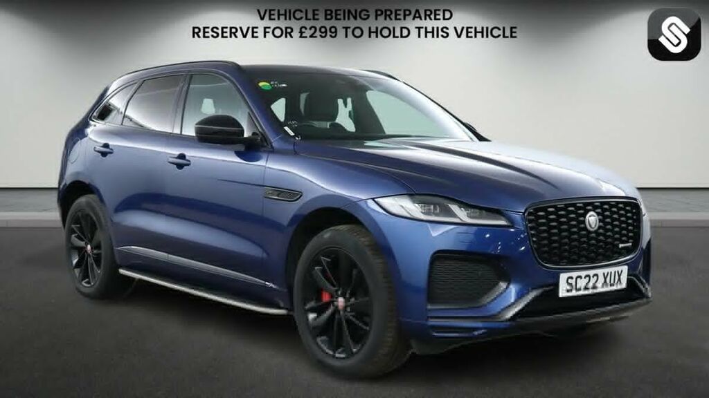 Jaguar F-Pace 2.0 D200 Mhev R-dynamic Black Suv Blue