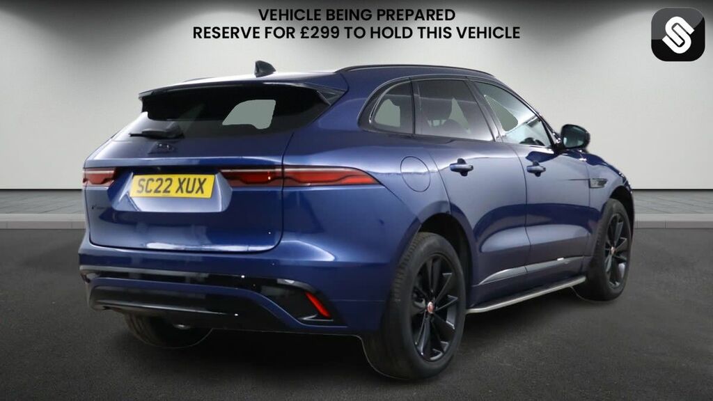 Jaguar F-Pace 2.0 D200 Mhev R-dynamic Black Suv SC22XUX Blue #4