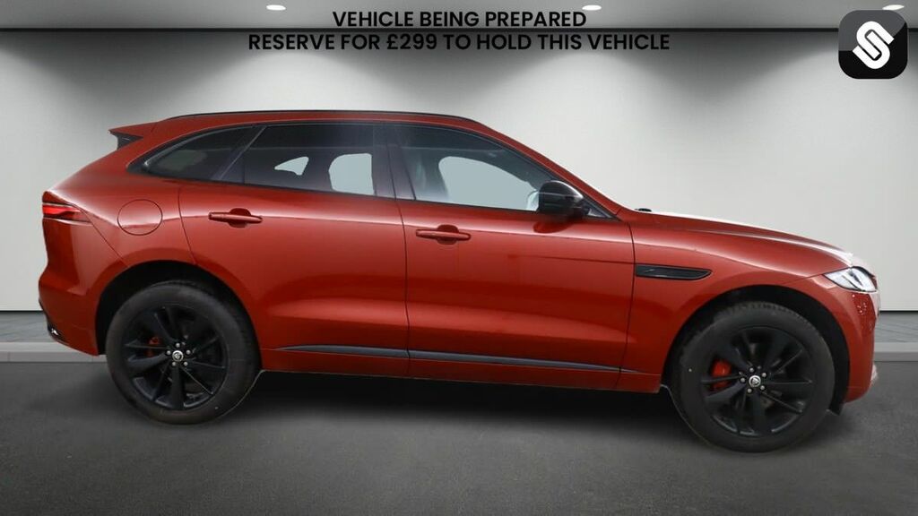 Jaguar F-Pace 2.0 D200 Mhev R-dynamic Se Black Suv Au Red #5